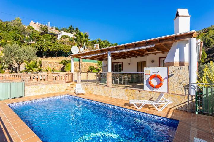 Villa für 6 Personen, mit Garten und Balkon an der Costa del Sol