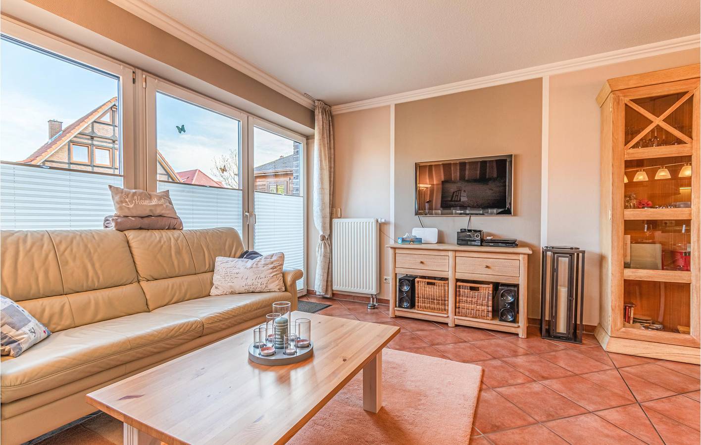 Apartamento vacacional entero, Acogedor Apartamento en la Playa - Parking, Terraza, TV & WiFi in Burg auf Fehmarn, Isla de Fehmarn