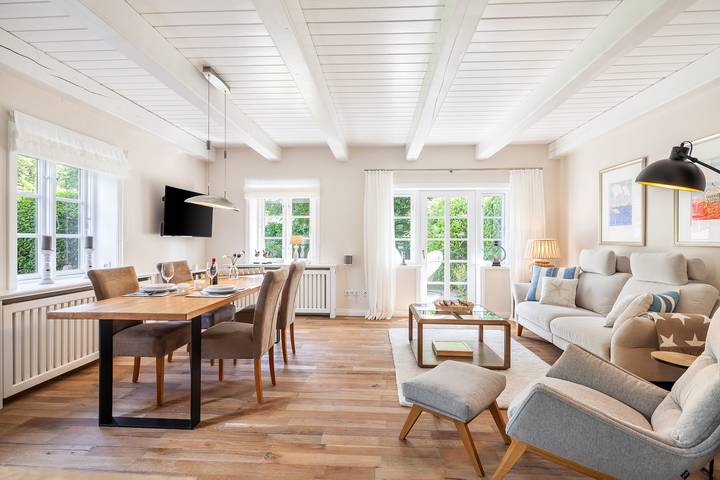 Ferienhaus für 3 Personen, mit Terrasse und Garten sowie Sauna - 1