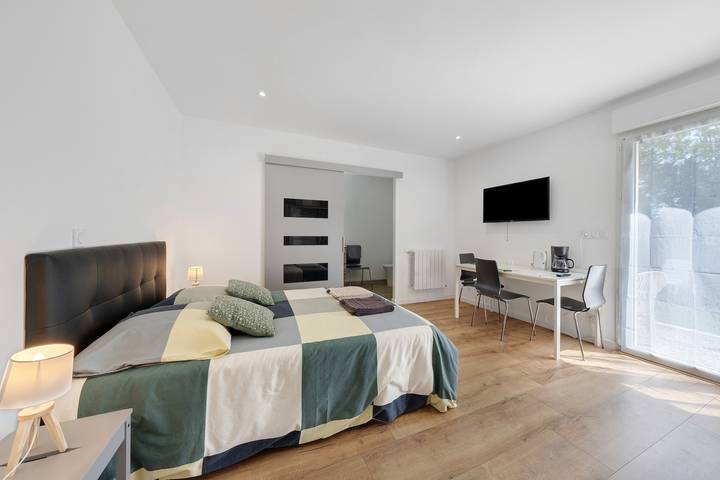 Gîte pour 3 personnes, avec Jardin dans le Finistère