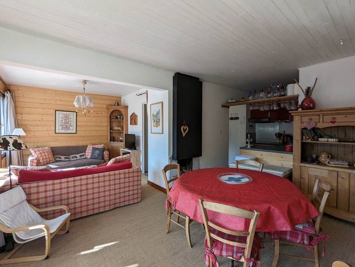 Appartement entier, Appartement avec balcon au cœur de La Clusaz in La Clusaz, Région d'Annecy