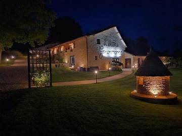 Cottage pour 3 personnes, avec jardin à Aubas