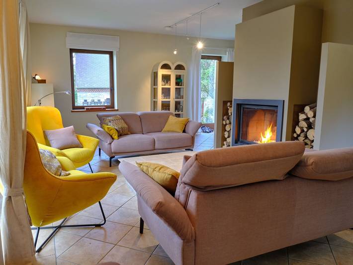 Maison de vacances pour 8 personnes, avec Terrasse et Jardin dans Hainaut