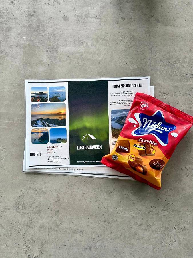 Location de vacances pour 12 personnes, avec vue et jardin dans Svolvær - 2