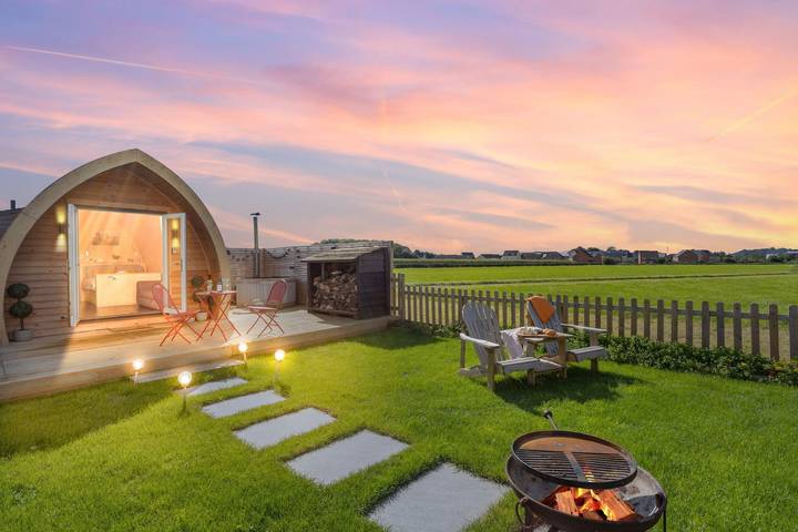 Hütte für 2 Personen mit Garten in Wells, Somerset