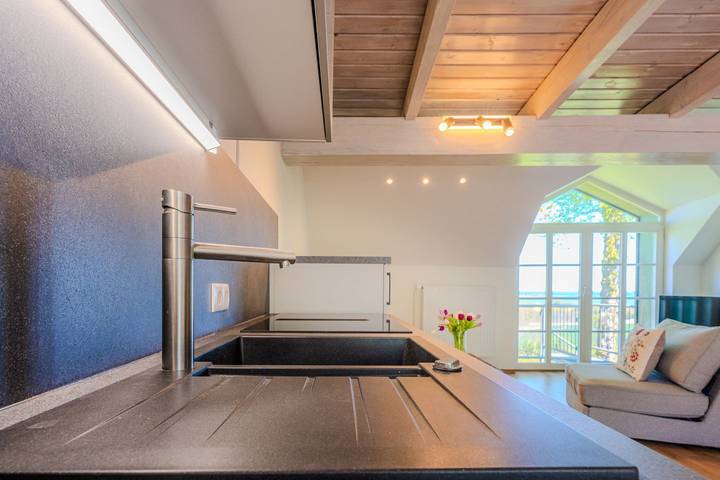Ferienwohnung für 5 Personen, mit Balkon und Terrasse sowie Garten und Seeblick in Behrensdorf - 3