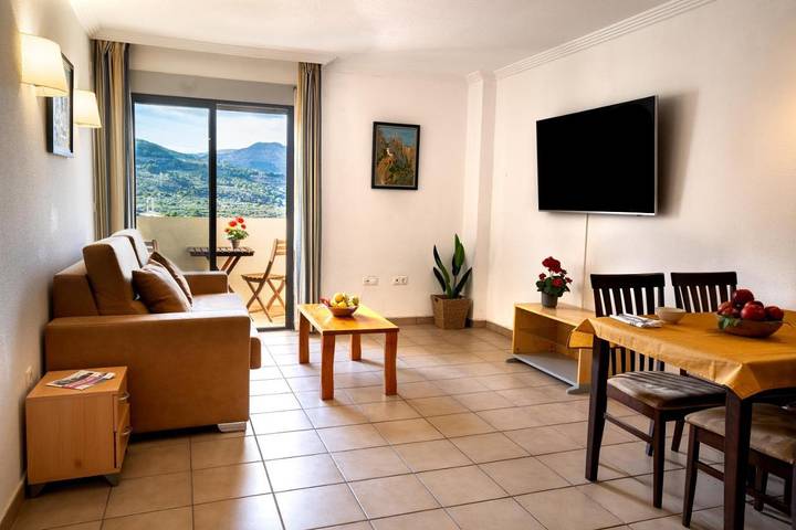 Apartamento de vacaciones para 4 personas, con piscina además de vistas y jardín en Valle de Guadalest - 4