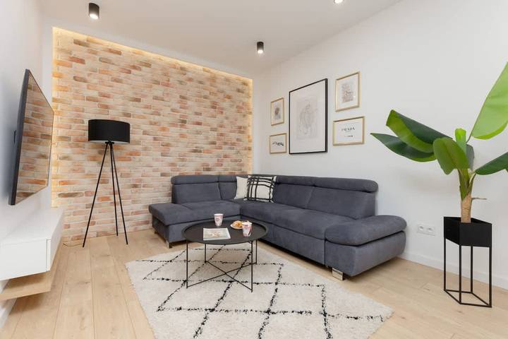 Apartament wakacyjny dla 4 osób, z taras w Bielany (Warszawa)