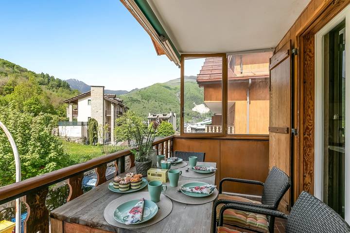Ferienwohnung für 6 Personen, mit Balkon und Ausblick