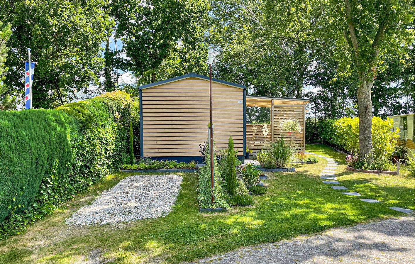 Casa de vacaciones para 4 personas con jardín in Lauwersmeer, Mar del Norte Holanda
