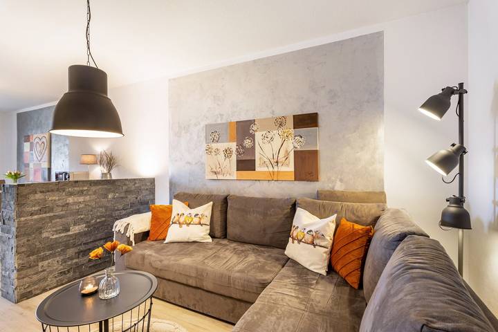 Geheel appartement, Appartement 'Ferienwohnung Augenblicke, 56 m²' met Privéterras en Wi-Fi in Olsberg, Hochsauerlandkreis