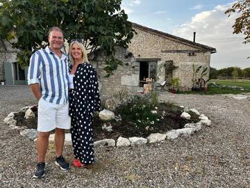 Chambre d’hôte pour 16 personnes, avec jardin ainsi que terrasse et piscine, adapté aux familles en Gironde