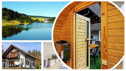 Location de vacances pour 9 personnes, avec sauna ainsi que jardin et terrasse, animaux acceptés à Kirchheim