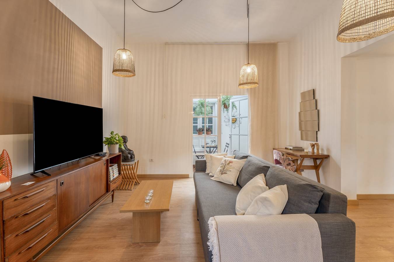 Ganze Wohnung, Ferienwohnung 'Casa Rural Agua Blanca 2' mit Meerblick, Gemeinschaftsterrasse & Wlan in La Matanza de Acentejo, Teneriffa Nord
