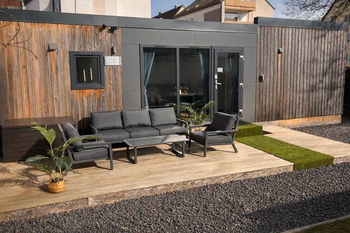Ferienhaus für 5 Personen, mit Terrasse und Garten