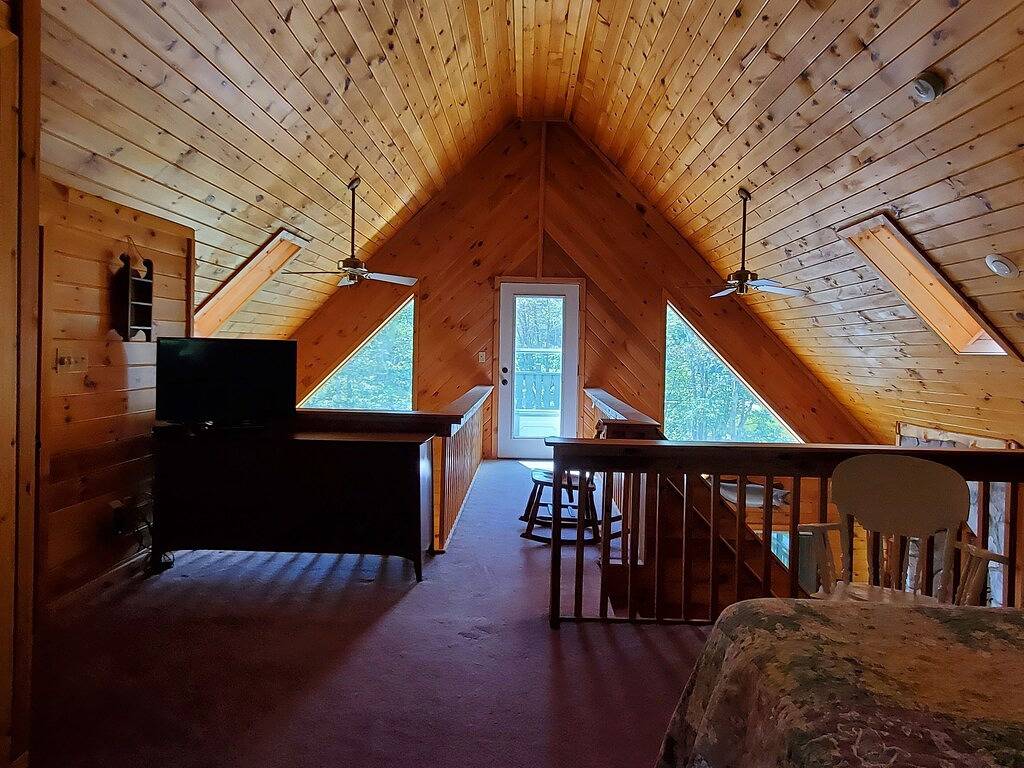 Ruhe und Frieden auf dem See in Becket, Berkshire County