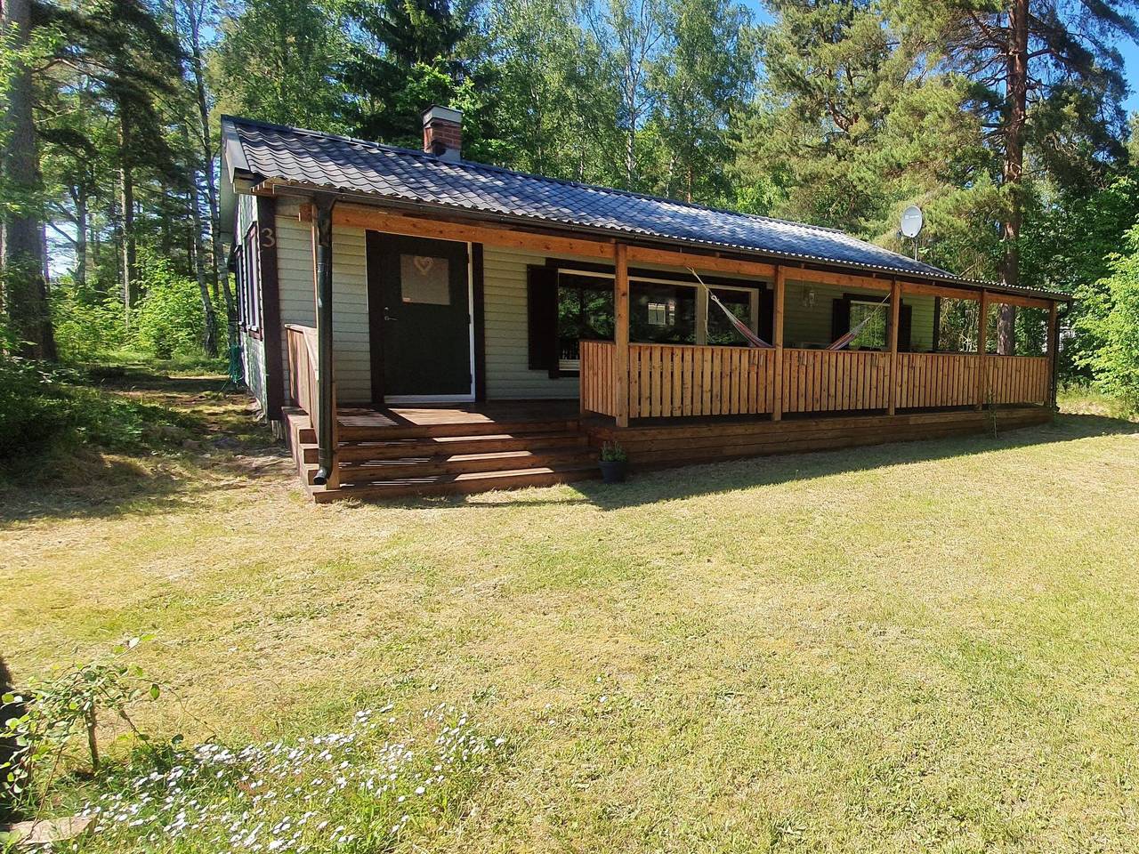 Kleines, strandnahes Ferienhaus in Schweden in Oknö, Mönsterås und Umgebung