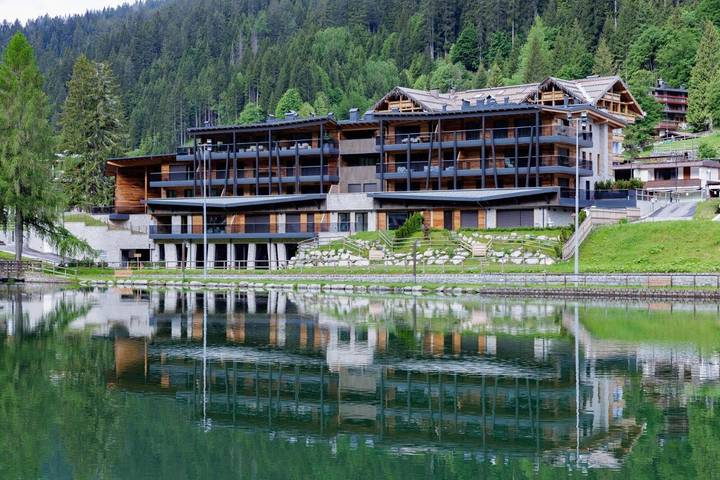 Vakantiewoning voor 5 personen, with uitzicht and terras as well as sauna and zwembad, met huisdier in Madonna di Campiglio