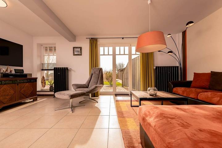 Ferienwohnung für 5 Personen, mit Terrasse und Garten auf Borkum