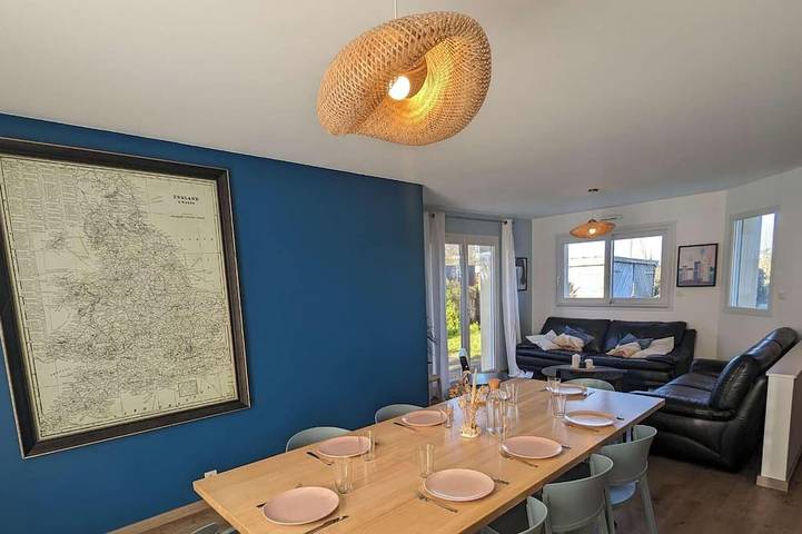 Chalet pour 8 personnes, avec jardin et balcon