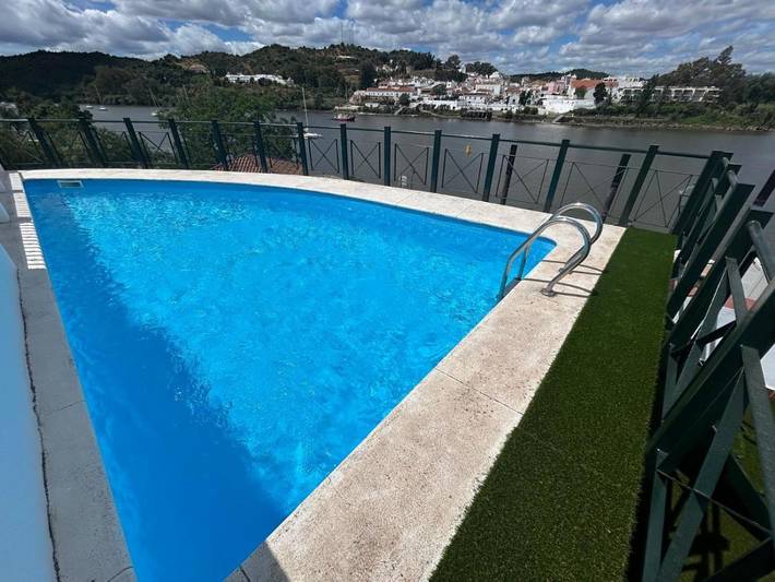 Casa de vacaciones para 6 personas, con Terraza además de Piscina y Vistas en Sanlúcar de Guadiana