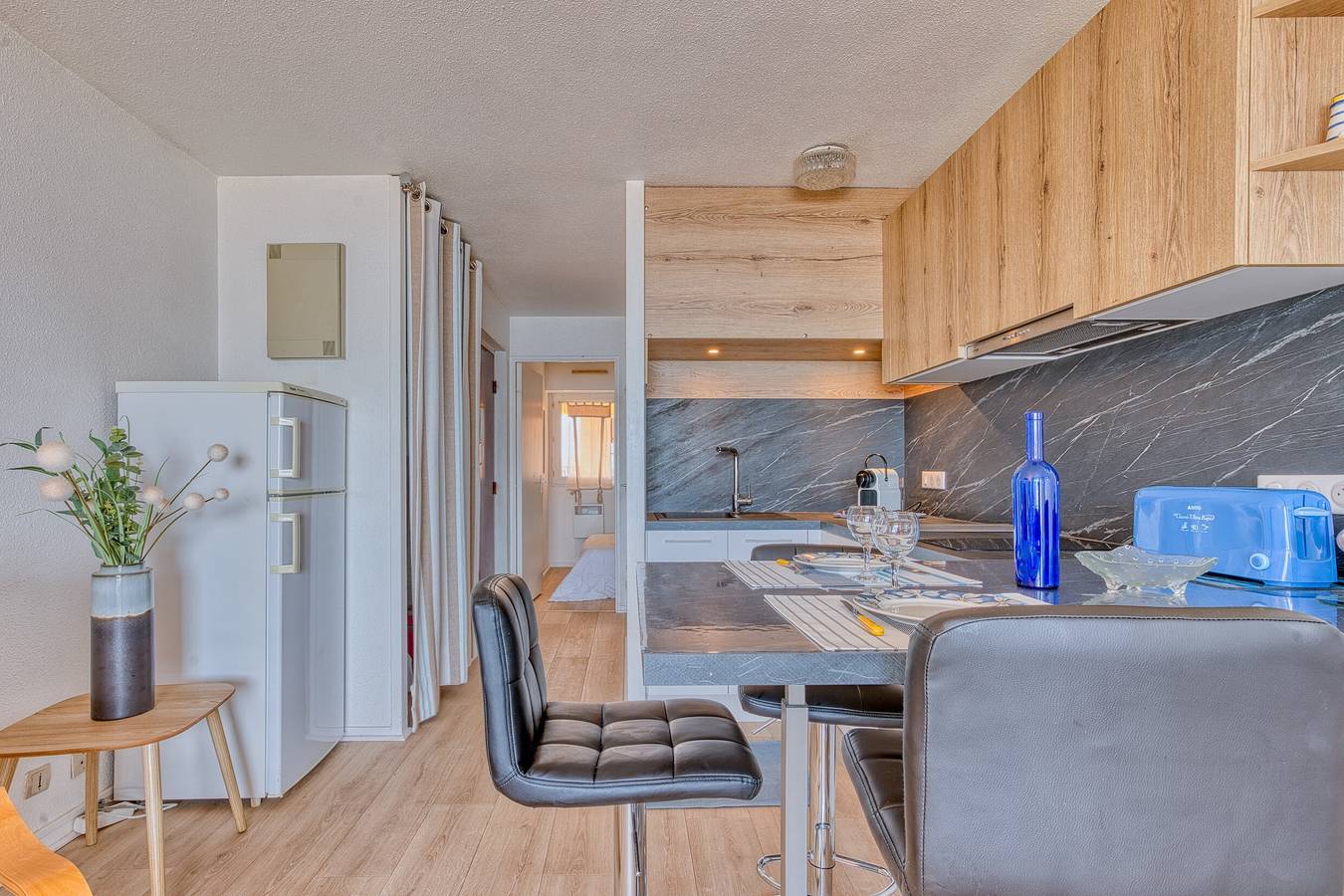 Appartement met zeezicht in Arcachon – Privéterras & balkon, 4 personen, foto 9