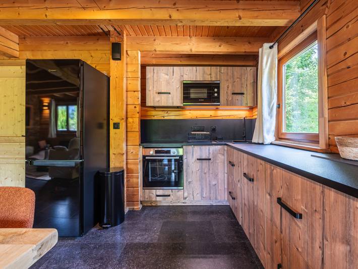 Chalet pour 8 personnes, avec balcon et sauna à Morillon