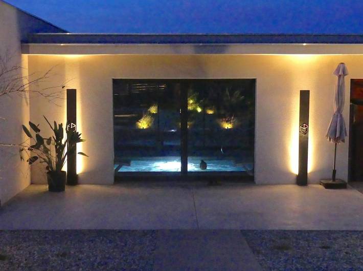 Gîte pour 4 personnes, avec piscine ainsi que vue et terrasse à Trouillas - 2