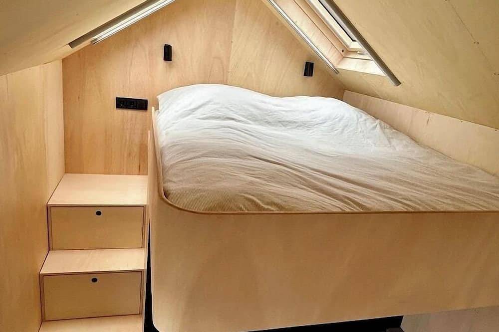 Ganze Wohnung, Tiny House, 18qm, 1 Wohn-/Schlafbereich mit Doppelbett, max. 2 Personen in Kressbronn am Bodensee, Region Bodensee-Oberschwaben