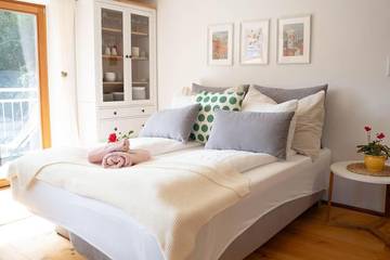 Ferienwohnung für 4 Personen, mit Balkon und Ausblick in Faistenau