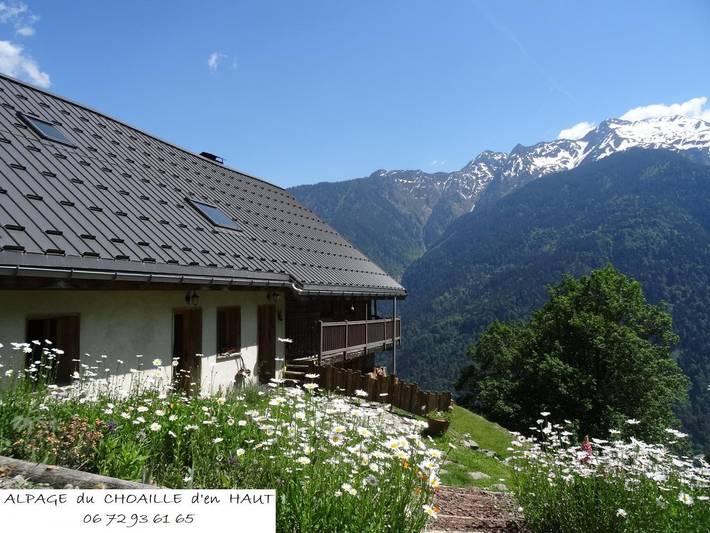 Gîte pour 10 personnes, avec sauna ainsi que terrasse et jardin à Queige - 2