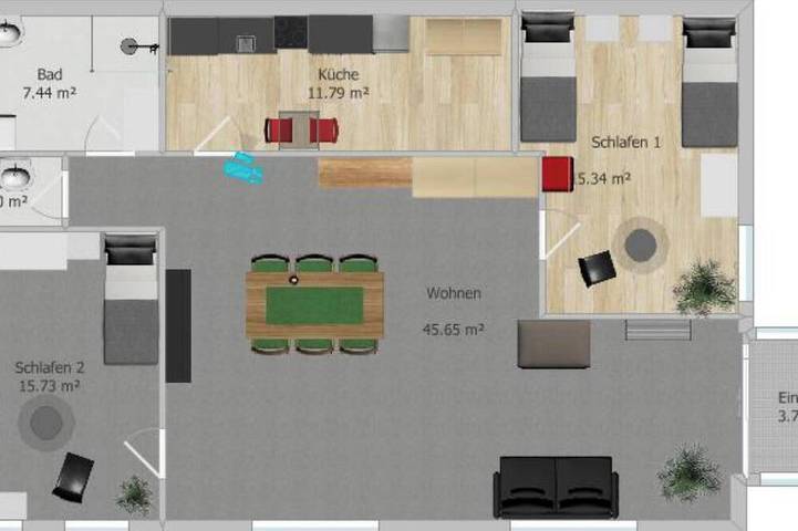 Ferienwohnung für 4 Personen - 1