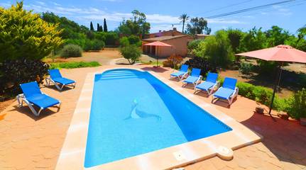 Villa in Es Llombards, Santanyí für 6 