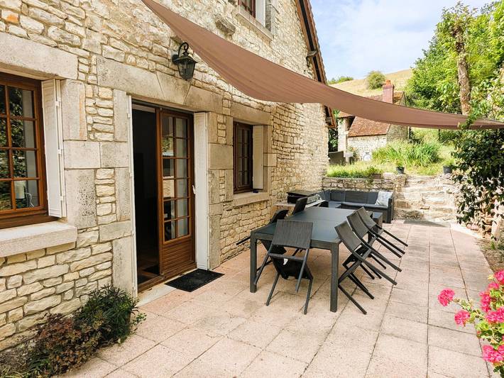 Gîte pour 5 personnes, avec sauna ainsi que terrasse et jardin, animaux acceptés - 1