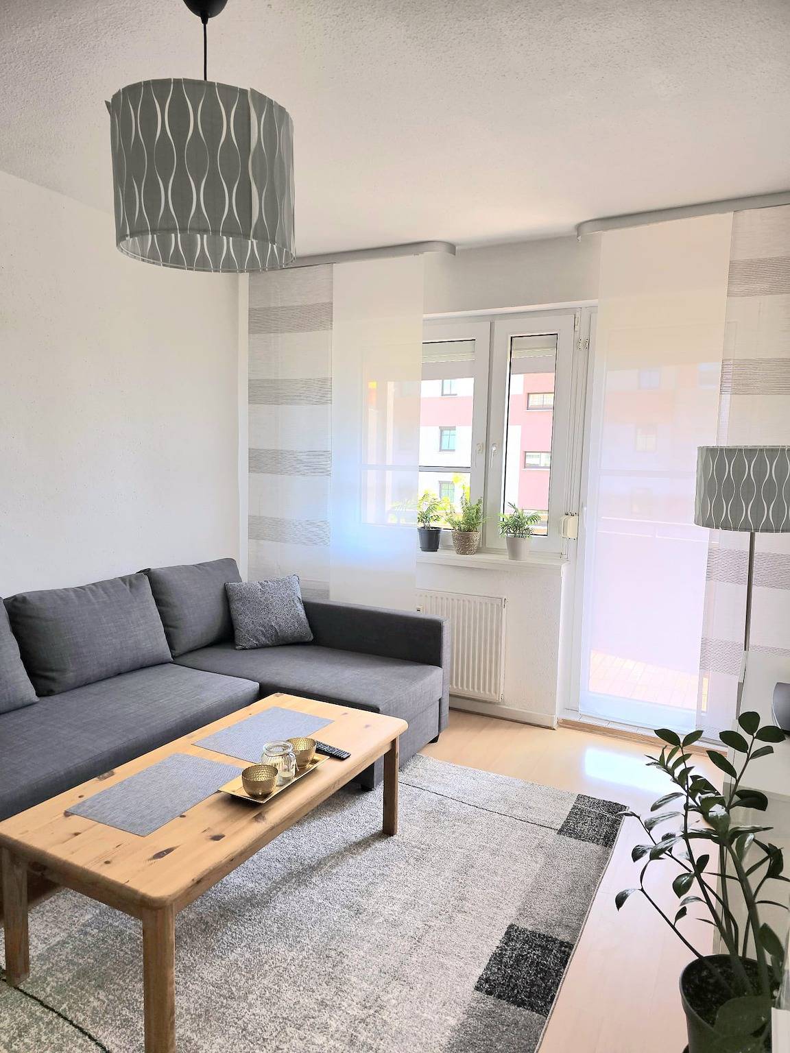 Apartamento entero, Apartamento 'Schönes In Walschleben' con balcón y Wi-Fi in Walschleben, Corazón de Turingia