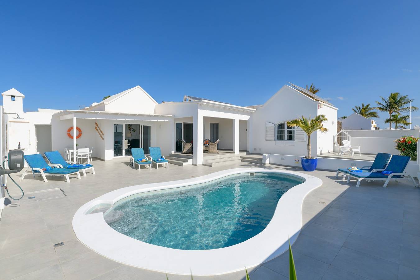 Villa With Pool for 6 People in Risco Prieto, Tías