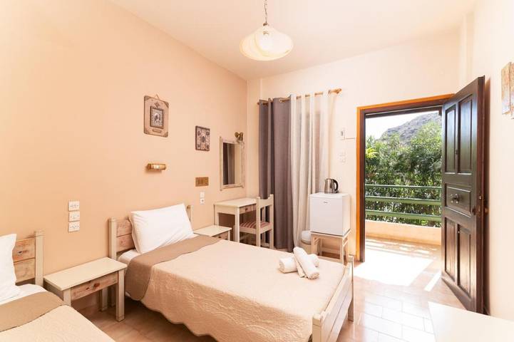Appartement de vacances pour 2 personnes, avec Balcon ainsi que Terrasse et Jardin