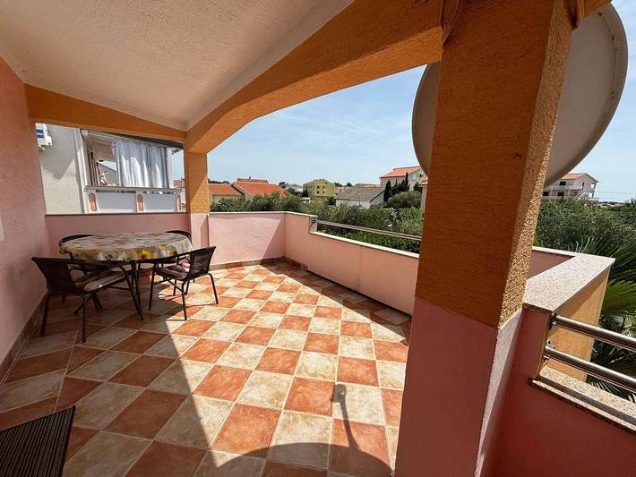 Ferienwohnung für 4 Personen, mit Balkon/Terrasse in Vrsi
