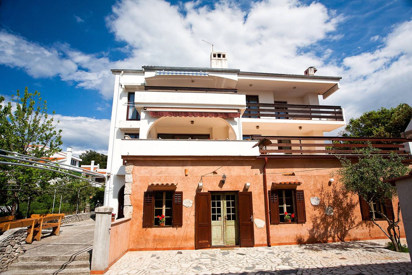 Cały apartament, Dwupokojowy apartament z balkonem i widokiem na morze Punat, Krk A-26013-b in Punat, Krk