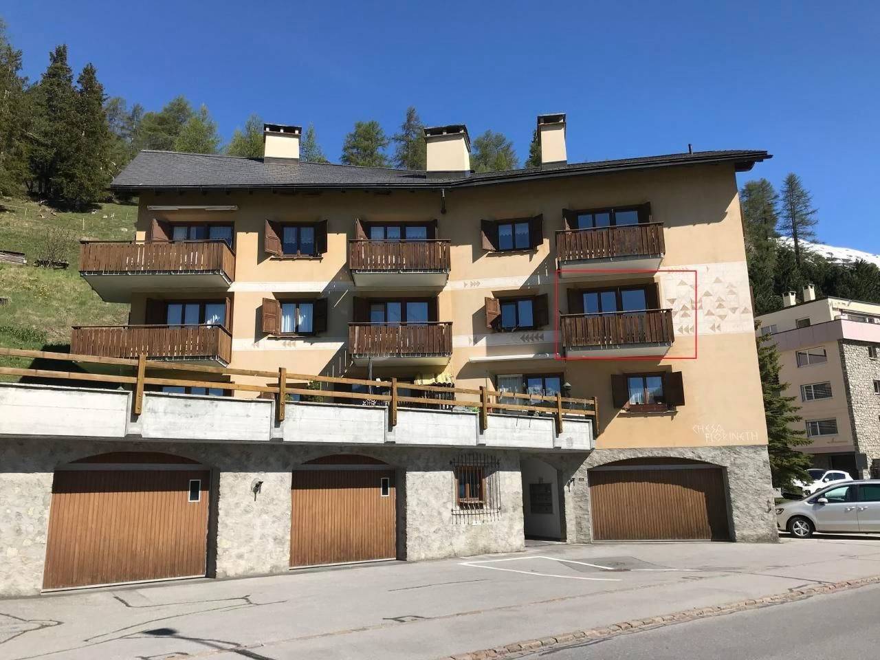 Ganze Wohnung, Chesa Florineth in Samedan, Sankt Moritz
