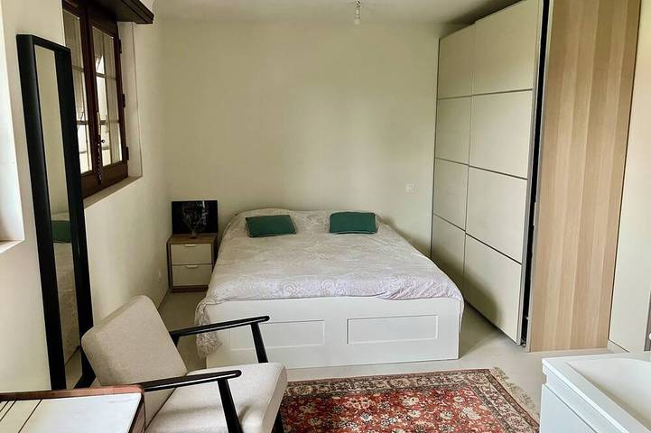 Chambre chez l’habitant, suite parentale de 20 m² avec salle d’eau personnelle in Tosse, Côte d’Argent