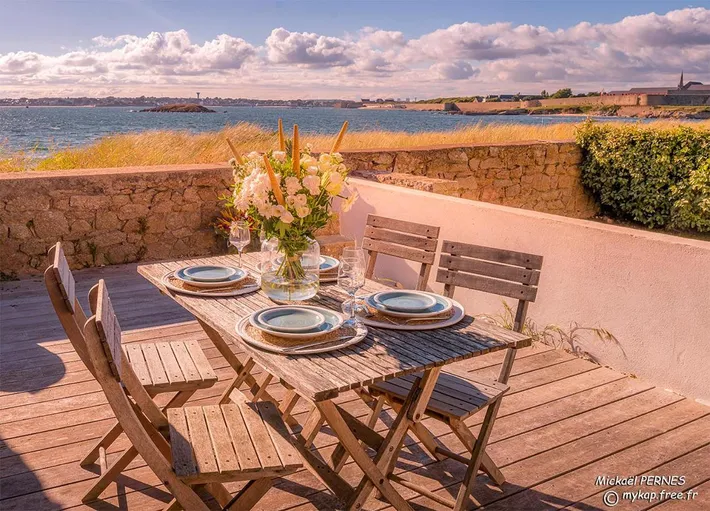 Ferienhaus für 6 Personen, mit Garten und Terrasse sowie Ausblick - 1