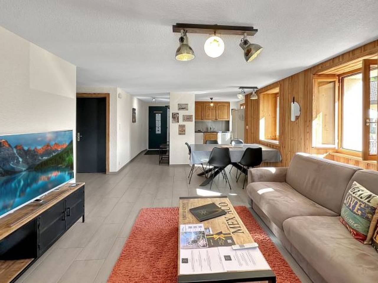 Appartement entier, Appartement de vacances pour 6 personnes in Salins (Sion), Sion