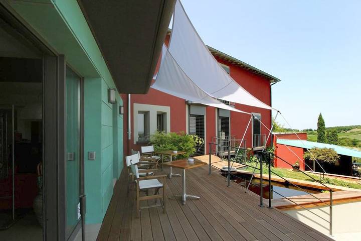 Hôtel pour 2 personnes, avec jardin ainsi que vue et piscine à Martailly-lès-Brancion - 3