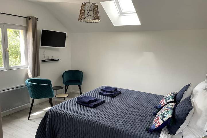 Location de vacances pour 2 personnes, avec terrasse et jardin à Chambellay - 2