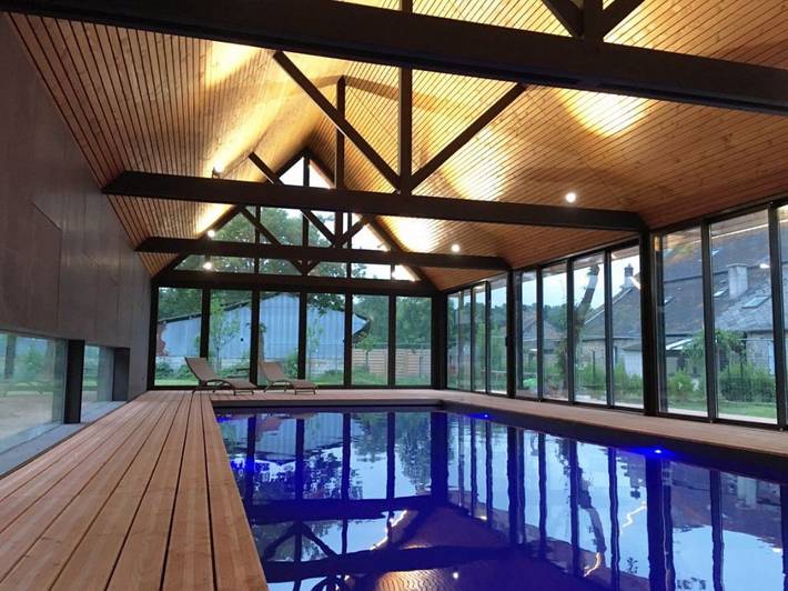 Gîte pour 2 personnes, avec Jardin ainsi que Piscine et Sauna à Yffiniac - 3