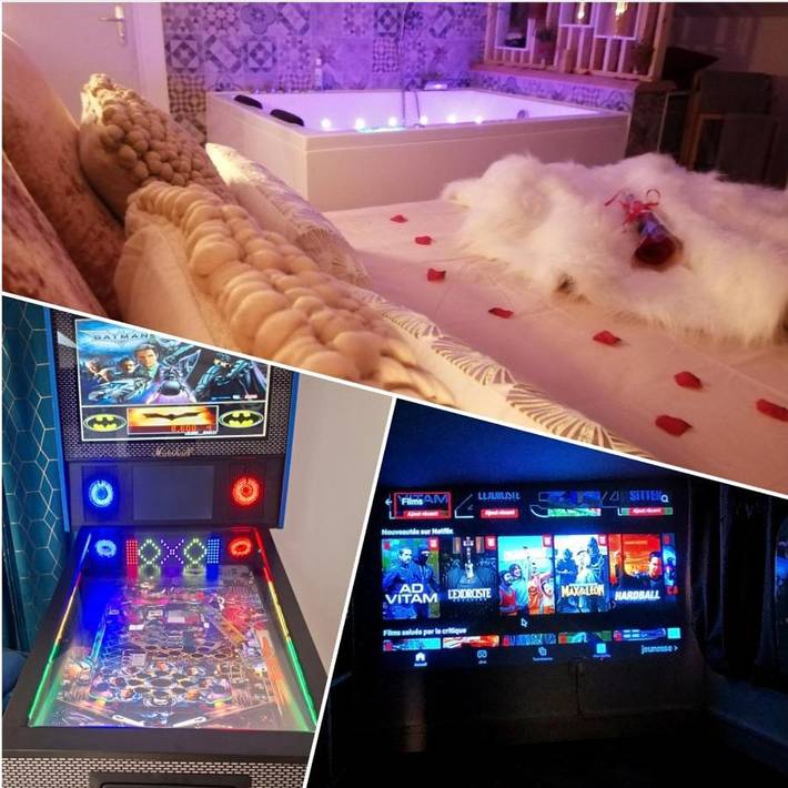 Appartement de vacances pour 2 personnes, avec jacuzzi