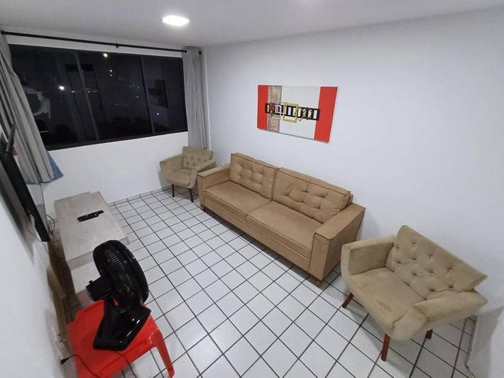 Casas e apartamentos de temporada para 5 pessoas, com vista e jardim e ainda piscina em João Pessoa