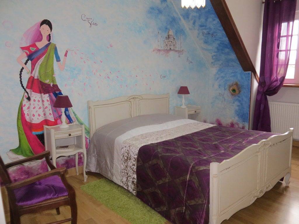 Chambres d'hôtes à la ferme - Chambre Princesse in Flamanville, Côte de la Déroute