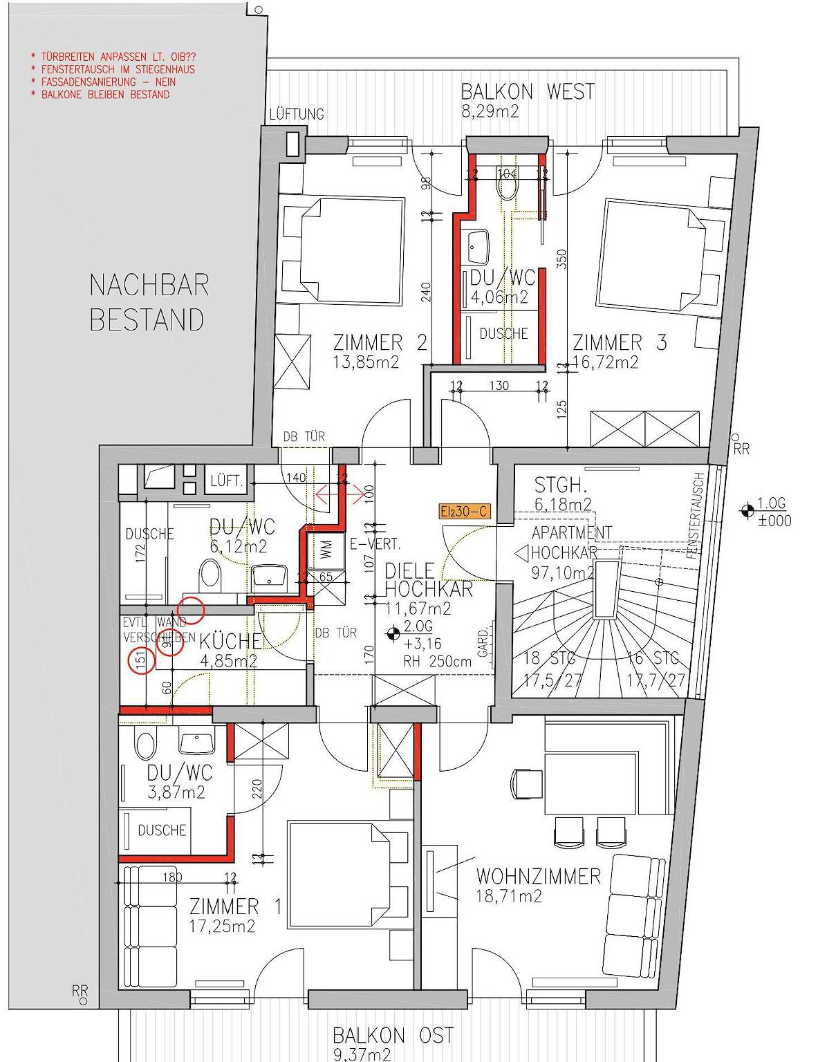 Hel ferieleilighet, App.Hochkar: 3 Schlafräume, Dusche, Wc in Sankt Anton am Arlberg, Arlberg